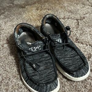 Men's Black and Gray Casual Shoes